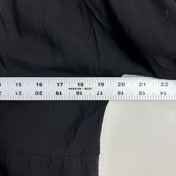 Krista‎ Lee Womens Top Large Black Embroidered Popover Tunic Boho Festival - Picture 10 of 10